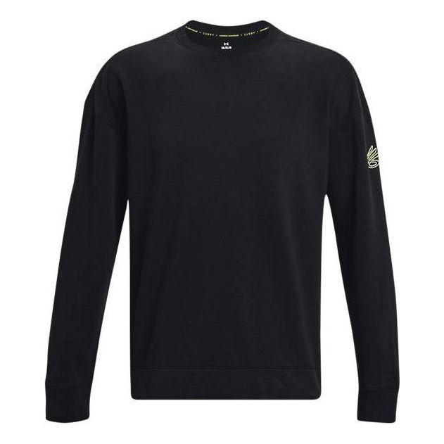 Under Armour Curry Crew T-shirt 'Black' 1374300-001
