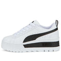 (WMNS) PUMA Mayze Wedge 'White Black' 386273-01