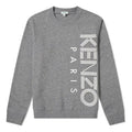 Men's KENZO Alphabet Logo Printing Round Neck Long Sleeves Pullover Gray F965SW1324MD-98