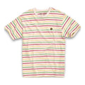 Vans Tyson Peterson Striped Off The Wall Classic Tee 'Multi-Color' VN0A5KFMWHT