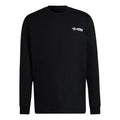 adidas originals Casual Solid Color Back Large Alphabet Long Sleeves Black HT1660