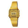 CASIO STANDARD Series Classic Small Cube Retro Waterproof Spring And Summer New Release Watch Gold Digital LA670WGA-9D