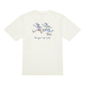 New Balance Running Duo Graphic T-Shirt Asia Sizing 'Ivory' NEE26121-IV