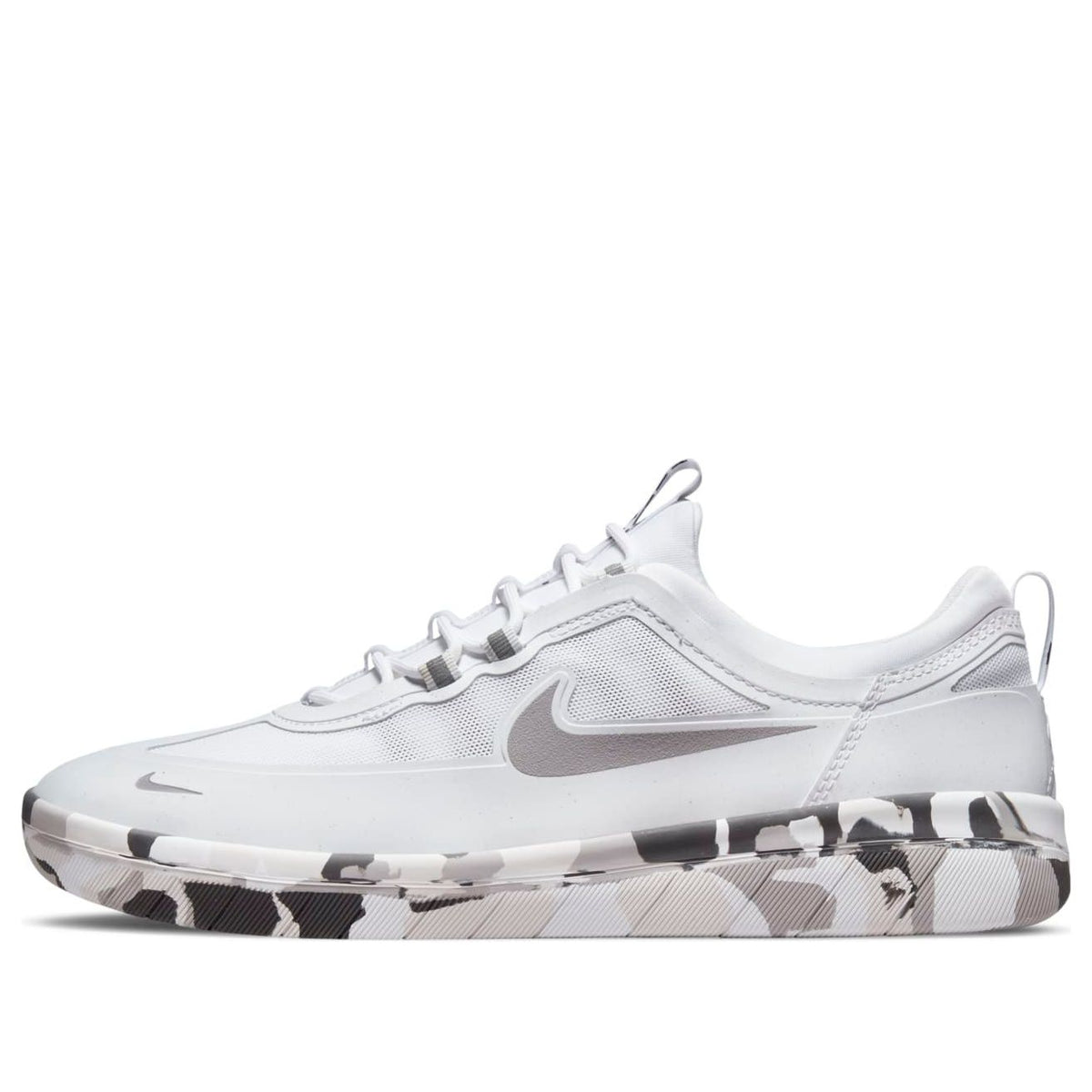 Nike Nyjah Free 2 SB 'White Grey Camo' BV2078-107
