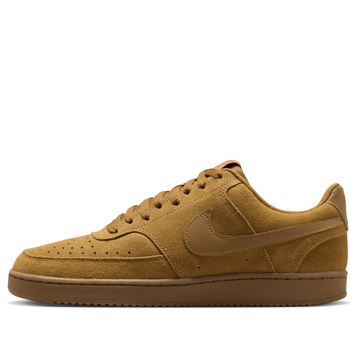 Nike Court Vision Low Suede Premium 'Wheat Flax' IQ9749-700 - Nike Professional Edition