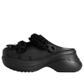(WMNS) Balenciaga x Crocs Mule Jibbitz 'Black' 720762W0FPA1000