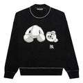Palm Angels Ice Bear Sweater 'Black White' PMHE007E20KNI0011001
