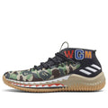 adidas x A Bathing Ape Dame 4 'Green Camo' AP9974