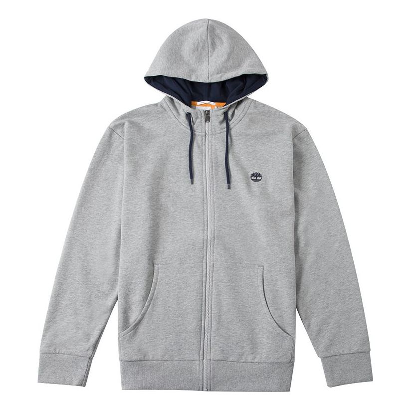Timberland Oyster River Zip Front Hoodie 'Grey' A62AH-052
