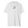 Burberry Deer Oversized Deerlet T-Shirt 'White' 80223701