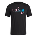 adidas 'M'iami Graphic Tee 'Black' JE9514