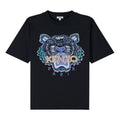 Men's KENZO Embroidered Casual Short Sleeve Black FA55TS0904V9-99