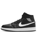 (WMNS) Air Jordan 1 Mid 'Black White' BQ6472-011