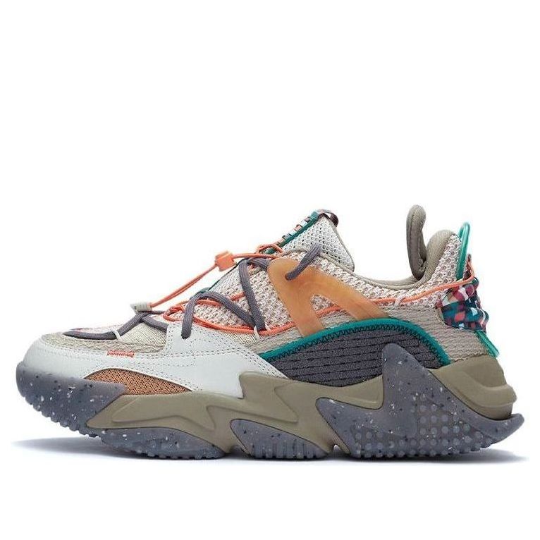 Li-Ning Counterflow WuXing Fashion Show 'White Grey Green' AGLR171-2