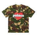 Palace x Evisu Heart T-shirt 'Camo' P24EVES004