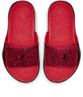 (PS) Air Jordan Hydro 7 Minimalistic Red Black Slippers 'Red Black' BQ6292-600