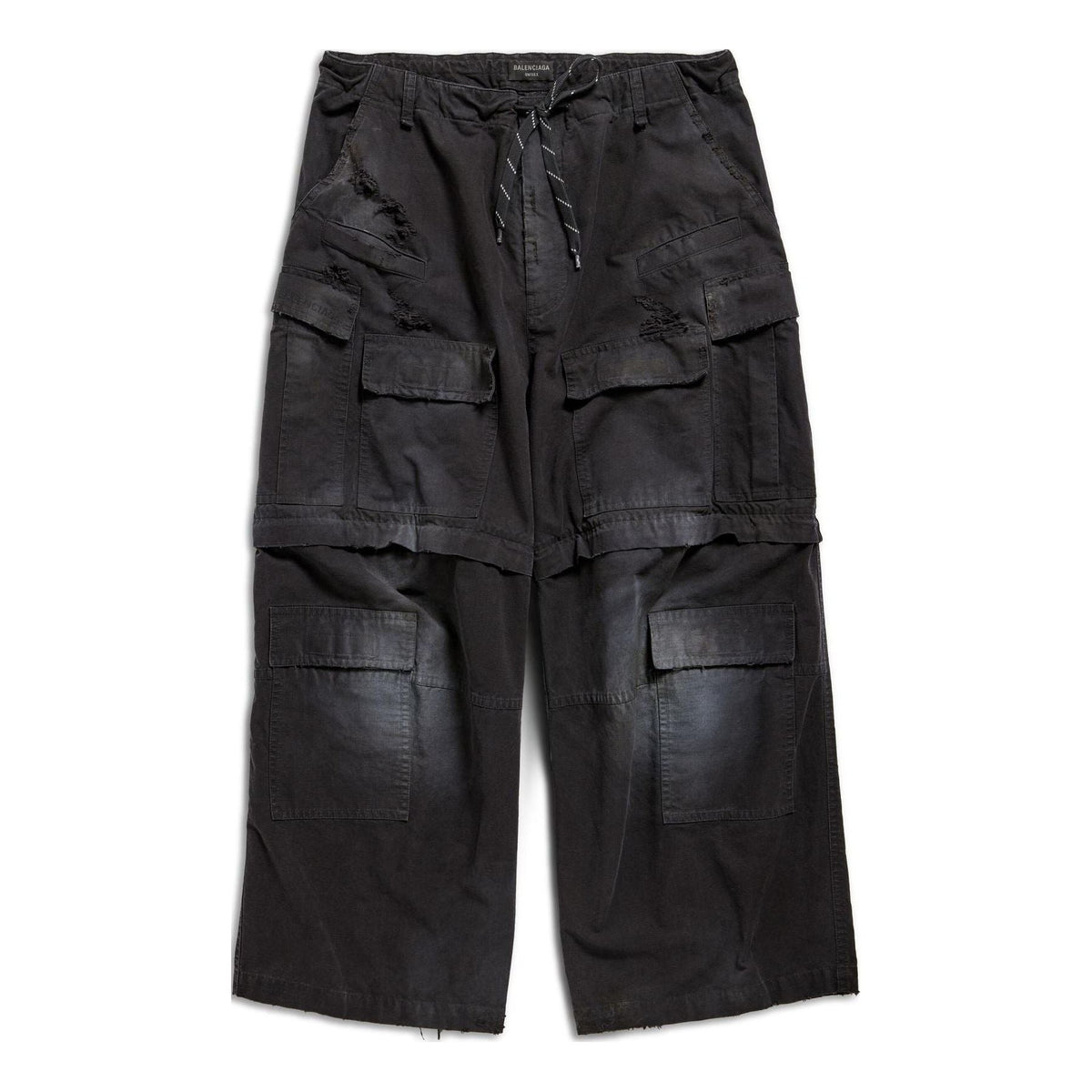 Balenciaga Large Cargo Pants 'Black' 790982TKP271000
