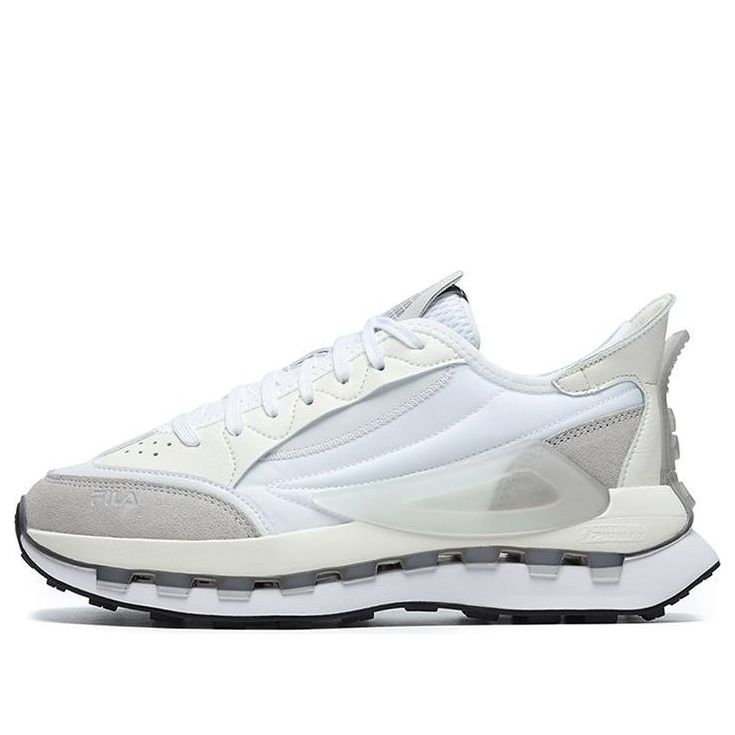 (WMNS) FILA KM Shoes 'White Grey' F12W233113FBV