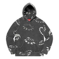 Supreme Studded Collars Hooded Sweatshirt 'Grey White' SUP-FW20-279