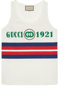 (WMNS) Gucci Cotton Tank Top 'White' 688411-XJD5U-9131