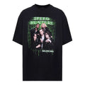 Men's Balenciaga Speedhunters Band Short Sleeve Black 556133TCV381000