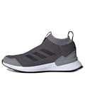 (GS) adidas RapidaRun LL J 'Grey Black' FY2463
