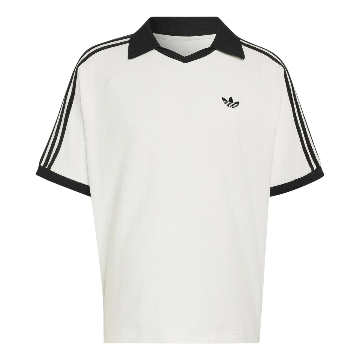 adidas Terry Polo Shirt Asia Sizing 'Cloud White' KW7399