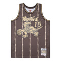 Mitchell & Ness x NBA Toronto Raptors 1998-99 Lux Brown Swingman Jersey 'Vince Carter 15' SMJY4313-TRA98VCABROW