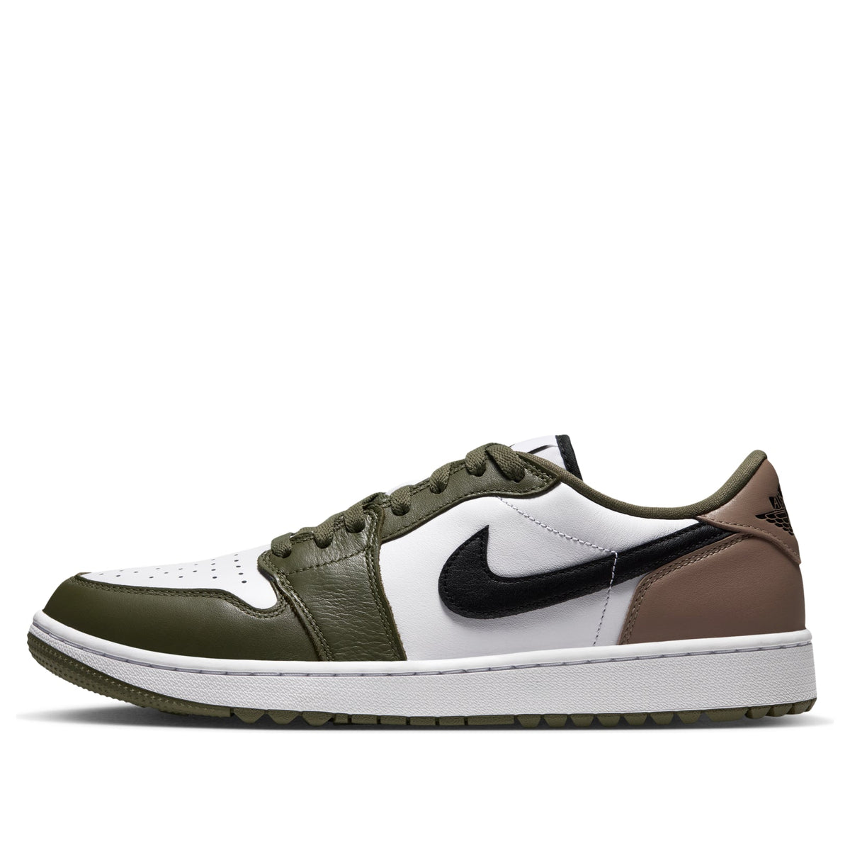 Air Jordan 1 Low Golf 'White Olive Khaki' DD9315-121 - Jordan Professional Edition