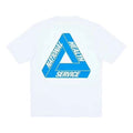 PALACE SS20 Tri-Donator Tee limited Triangle Short Sleeve Unisex White P18TS208