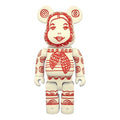 BE@RBRICK Ivana Helsinki Red White 400% IVANA-01