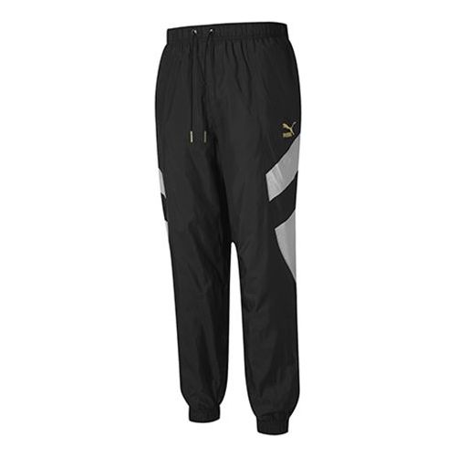 PUMA Tailored For Sport Worldhood Pants 'Black White' 597611-01