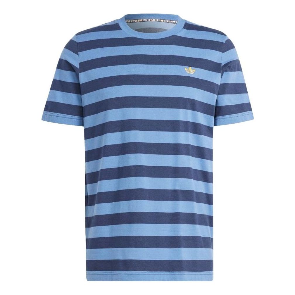 adidas Originals Striped T-Shirt 'Blue White' IR7588