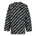 Balenciaga World Food Programme Allover Sweater 'Black' 612957T15651070