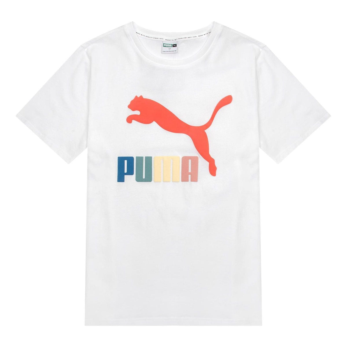 PUMA Classics Logo Interest Tee 'White' 536344-02
