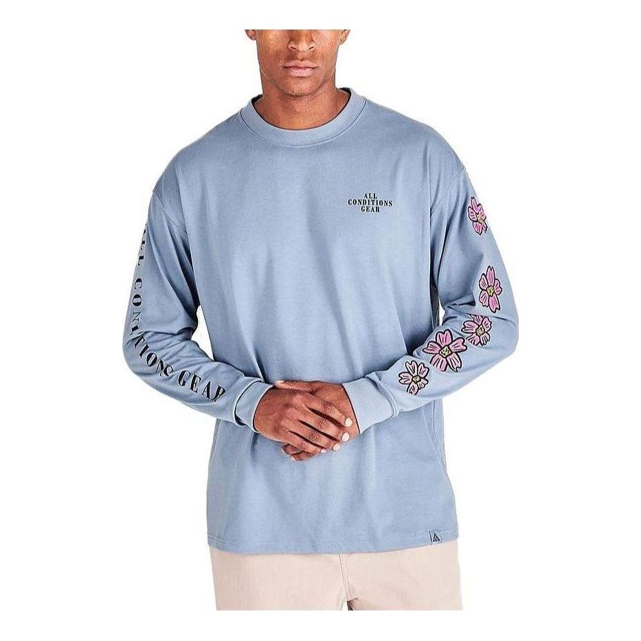 Nike x ACG Long Sleeve Flower Tee 'Ashen Slate' DQ4958-493