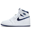 (GS) Air Jordan 1 Retro High OG 'Metallic Navy' 575441-106
