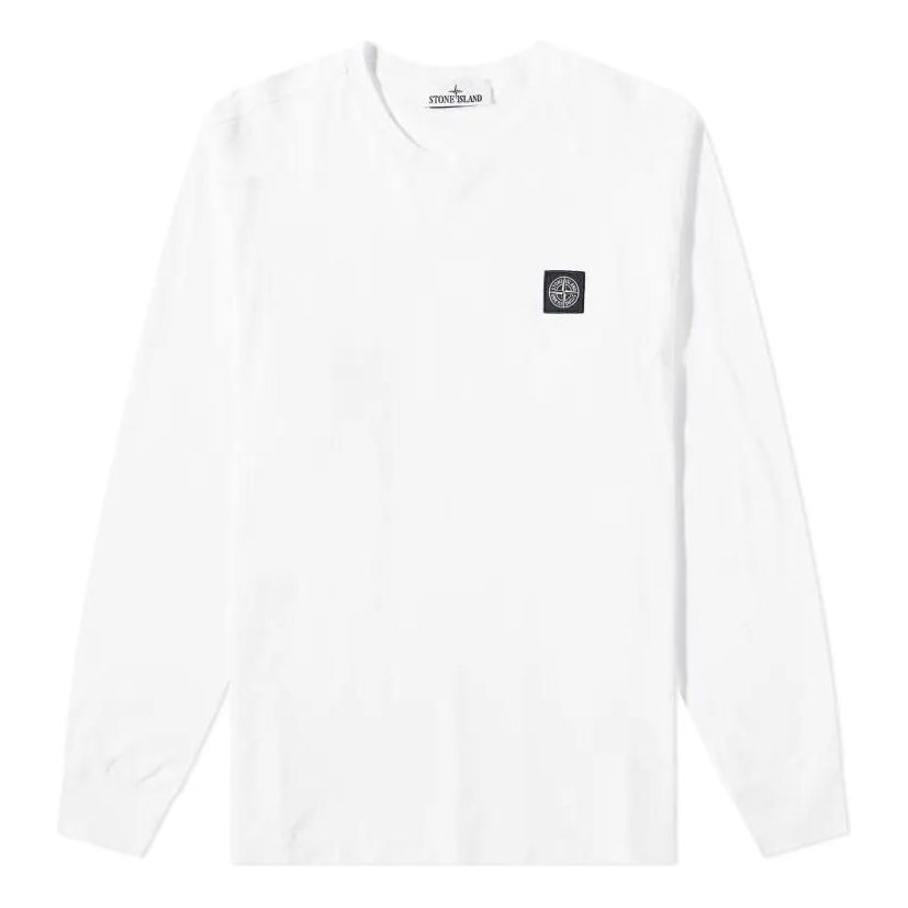 STONE ISLAND Long-Sleeve T-shirt 'White' 101522713-A0001