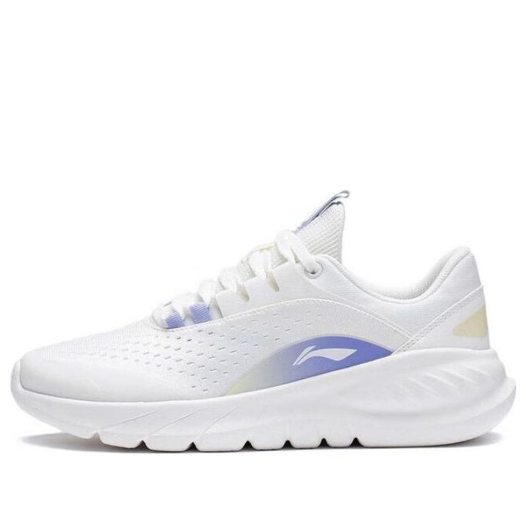 (WMNS) Li-Ning Eazgo 'White Purple' ARST036-1