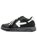 Off-White Out Of Office Low-Top Sneakers 'Black White' OMIA189C99LEA0041001