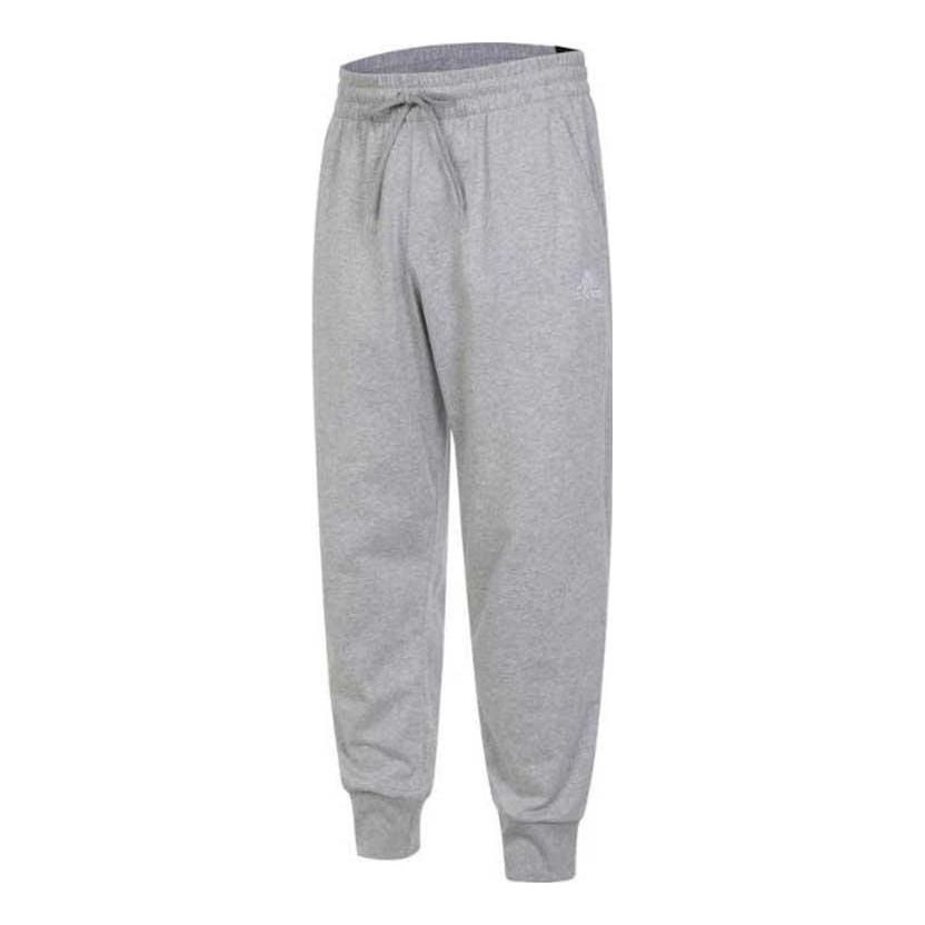 adidas Essentials Single Tapered Cuff Pants 'Grey' IC9419