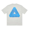 PALACE TRI-SLIME T-SHIRT Logo Blue Short Sleeve Unisex Gray P20TS032