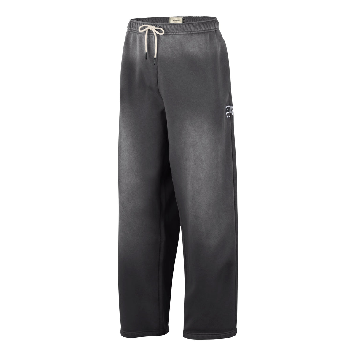 Nike Boston Celtics Standard Issue Fleece Open-Hem Pants 'Dark Charcoal White' II6183-099 - Nike Professional Edition