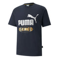 PUMA King Logo Tee 'Navy' 533590-43