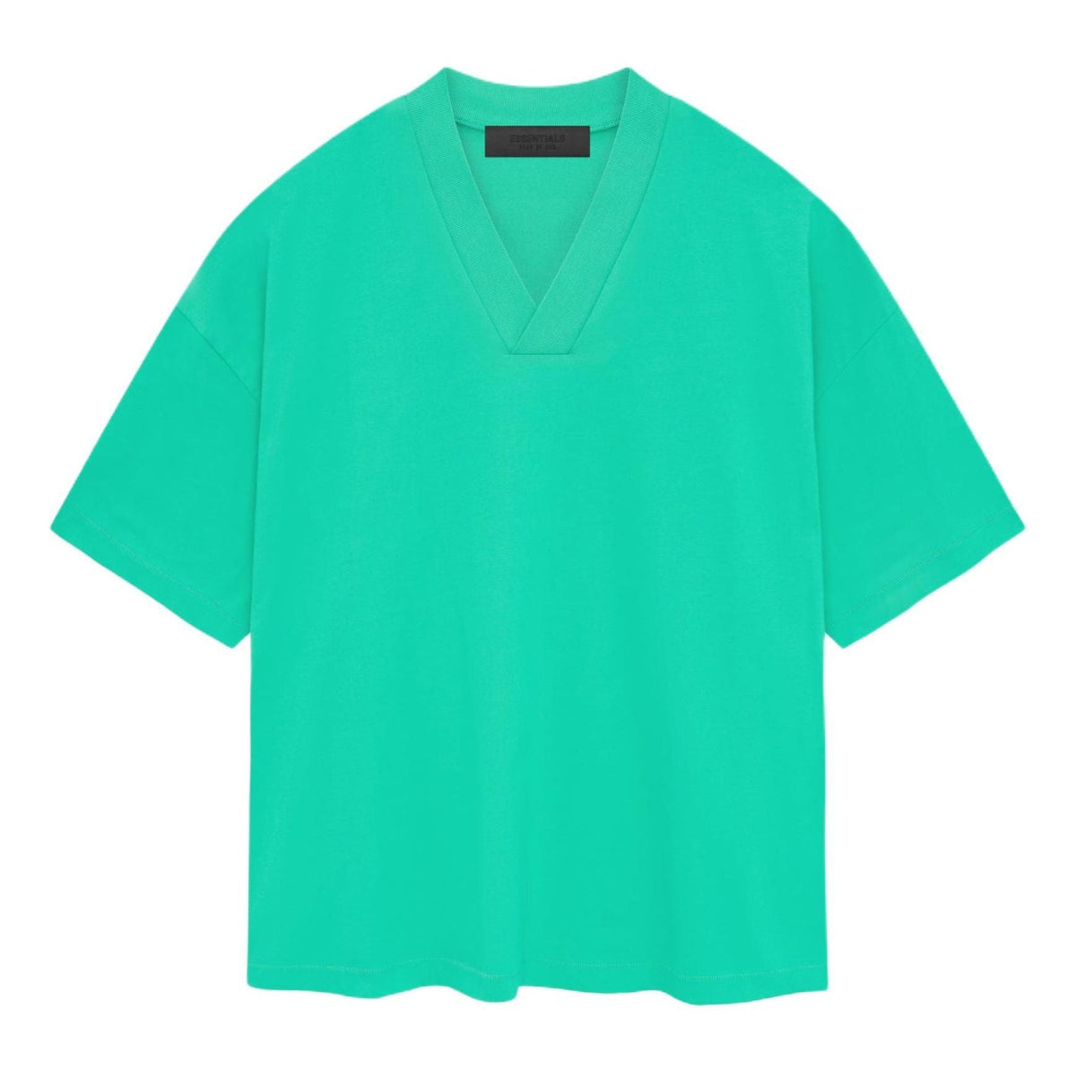 Fear of God Essentials SS24 V Neck T-Shirt 'Mint Leaf' 125SP244212F