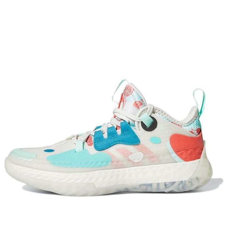 (GS) adidas Harden Volume 5 J 'White Green Red' FZ5454
