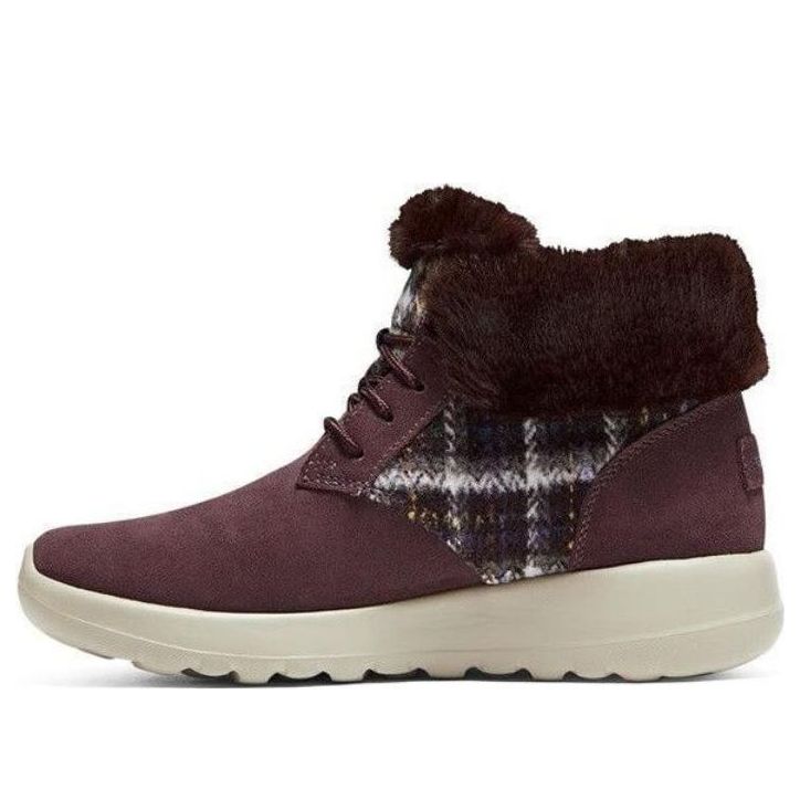 (WMNS) Skechers On The Go Joy Boots 'Burgundy' 144120-BUGR