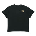 Men's THE NORTH FACE Back Character Printing Short Sleeve Black NF0A4AA6JK3
