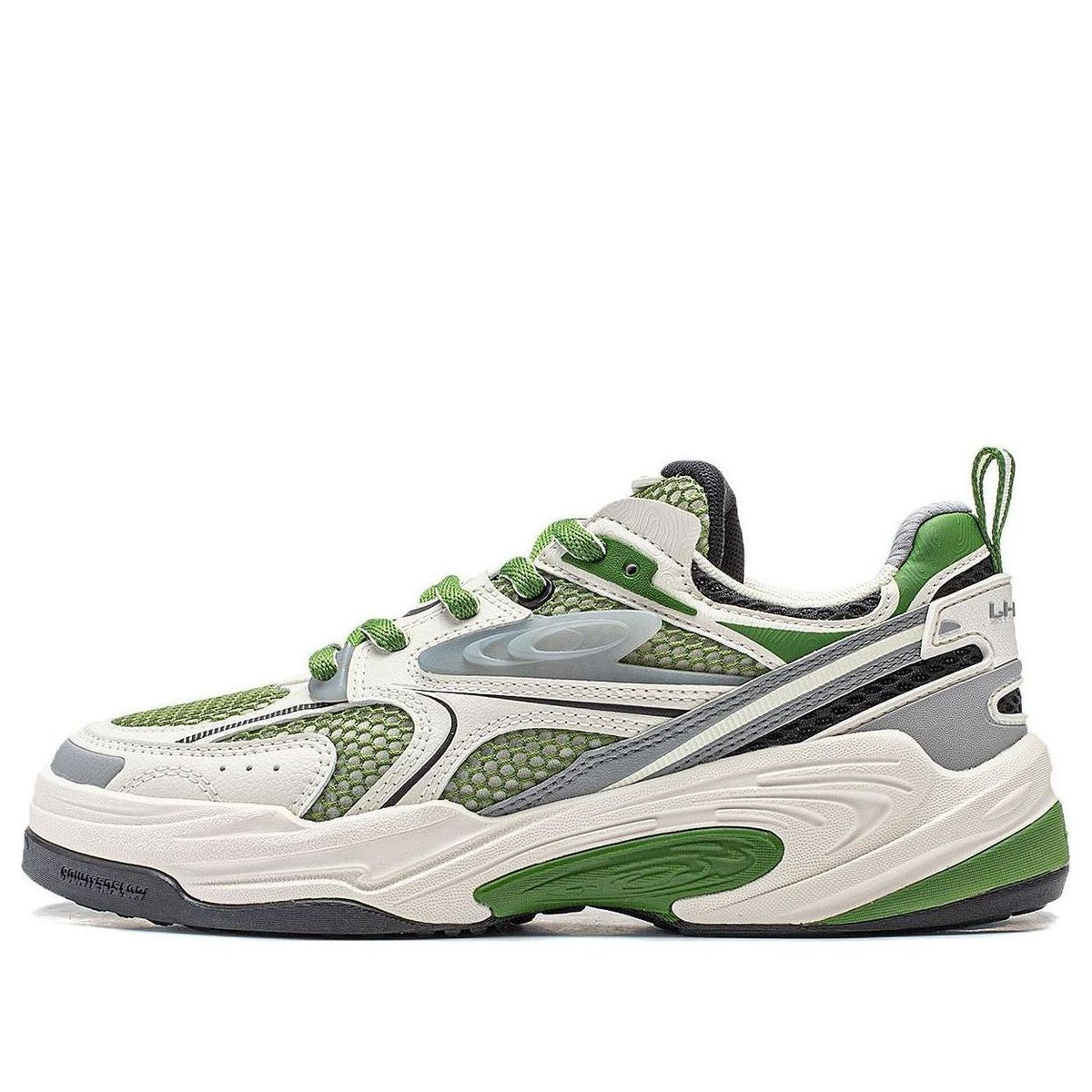 (WMNS) Li-Ning Shining Star 2 'White Grey Green' AGLT172-4