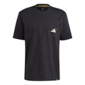adidas Mandala Tee M Printing Sports Round Neck Short Sleeve Black GN8181